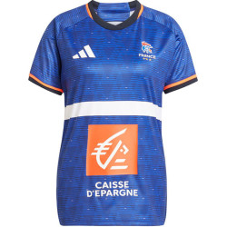 maillot equipe france handball femme 2025 3 etoiles bleu