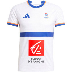 maillot equipe france handball femme 2025 3 etoiles blanc