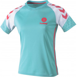 Maillot Hummel Femme bleu blanc rose