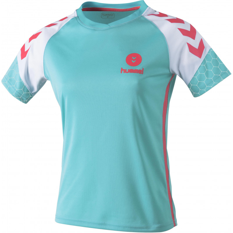 Maillot Hummel Femme bleu blanc rose