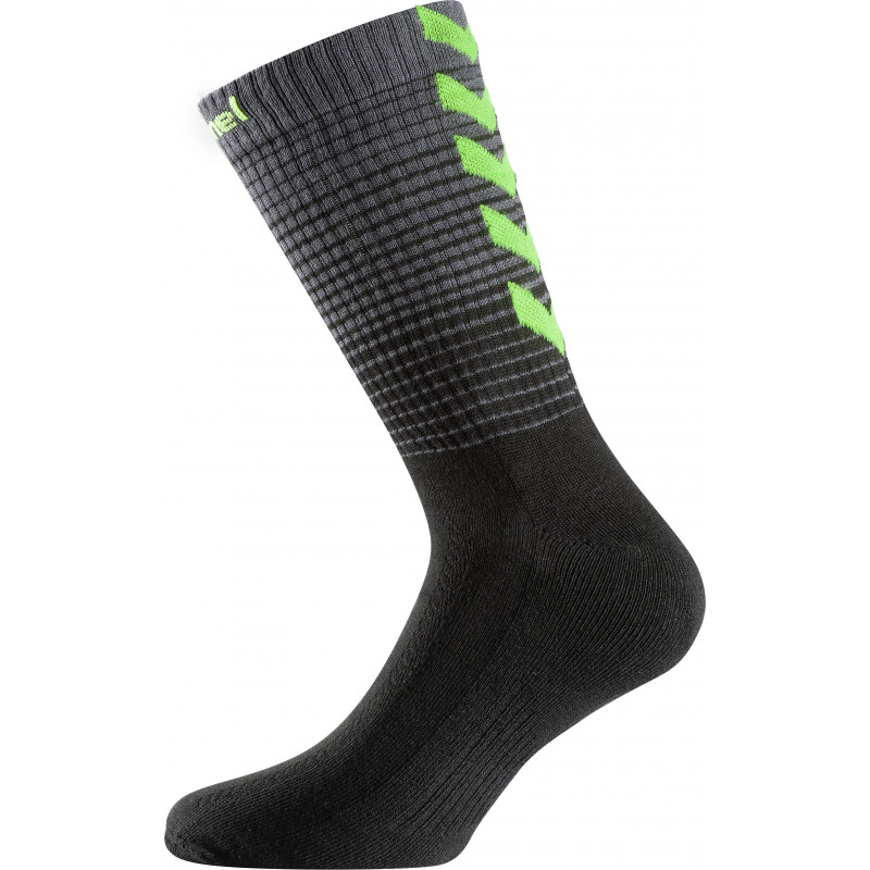 chaussettes hummel noir vert