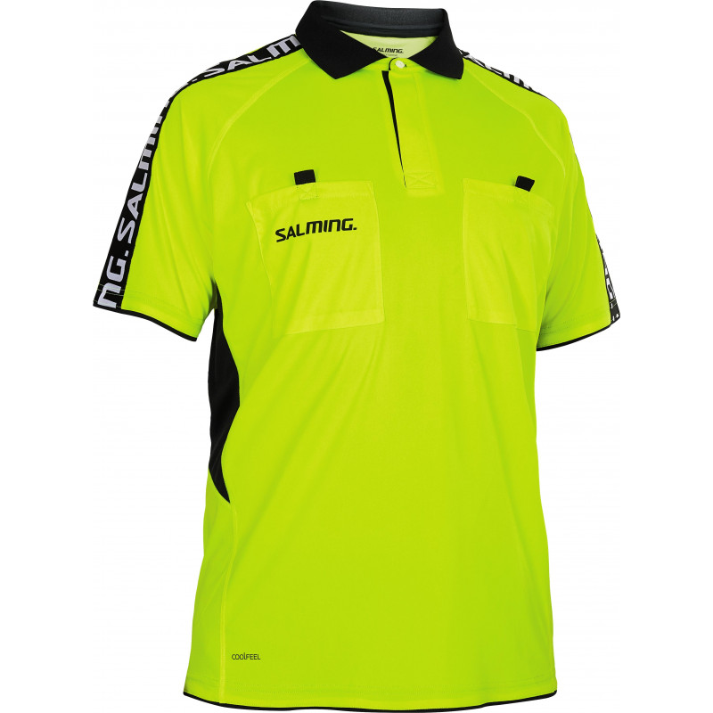 maillot arbitre handball jaune fluo