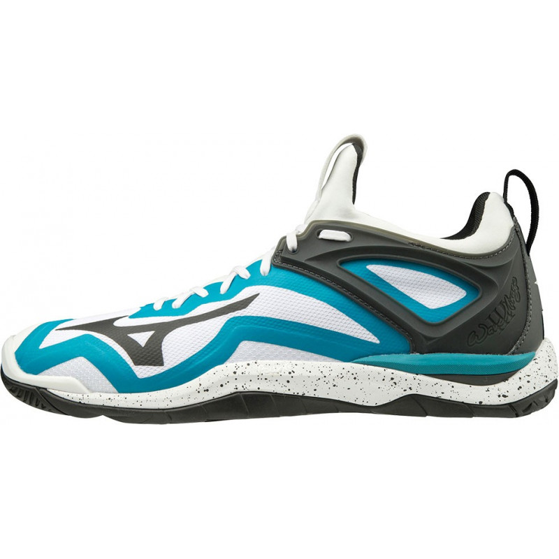 Mizuno Wave Mirage 3 blanc bleu noir