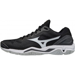 Mizuno Wave Stealth V Noir Blanc