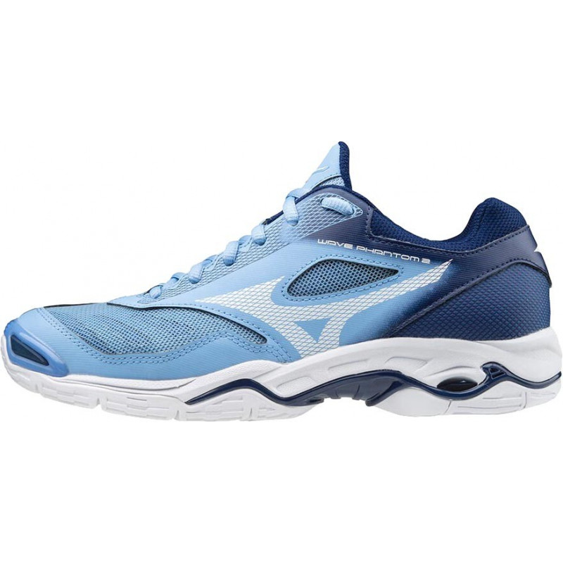 Mizuno Wave Phantom 2 Bleu Ciel Femme