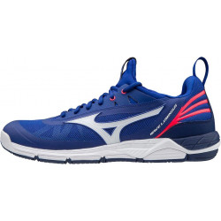 Mizuno Wave Luminous Bleu Blanc Rose