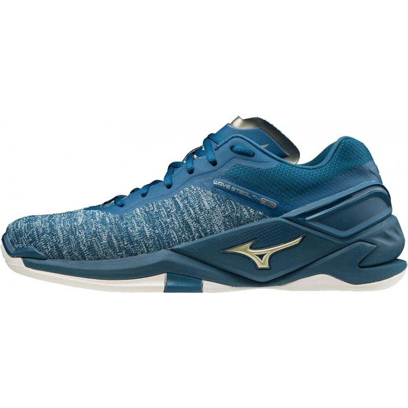 Mizuno Wave Stealth Neo Bleu Or