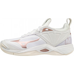 Mizuno Wave Momentum 2 Femme Blanc Cuivre