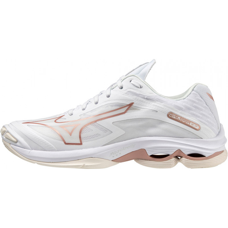 Mizuno Wave Lightning Z7 Femme Blanc Bronze