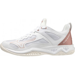 Mizuno Ghost Shadow Femme Blanc Bronze