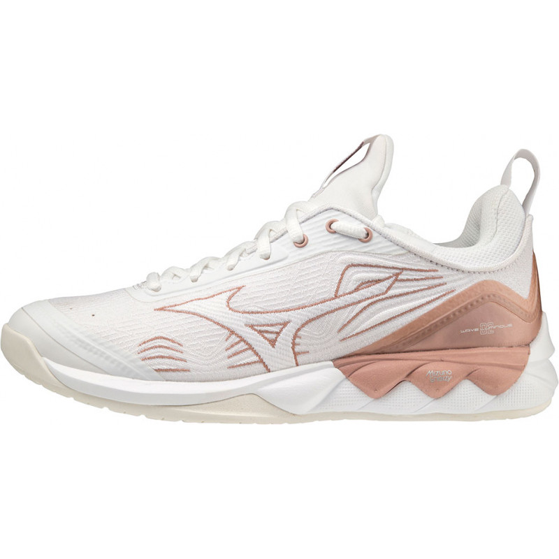 Mizuno Wave Luminous 2 Femme Blanc Cuivre