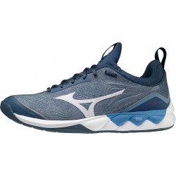 Mizuno Wave Luminous Bleu Blanc