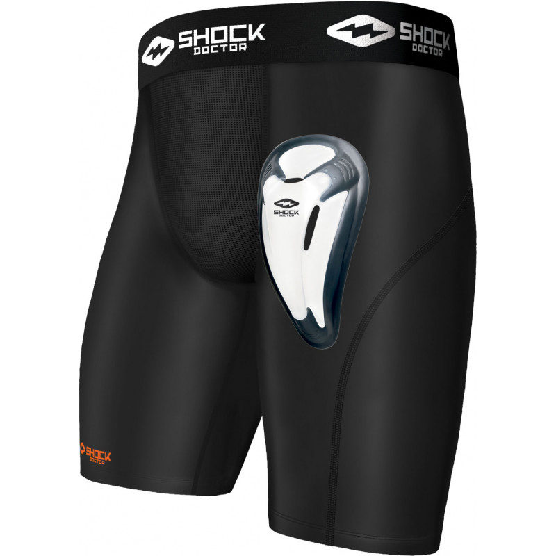 shock doctor short compression coquille bioflex 221