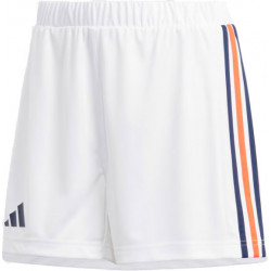 short ffhb equipe france 2023 blanc femme adidas