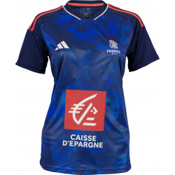 maillot equipe de france handball 2023 bleu femme