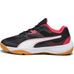 puma solarflash II enfant noir blanc rouge