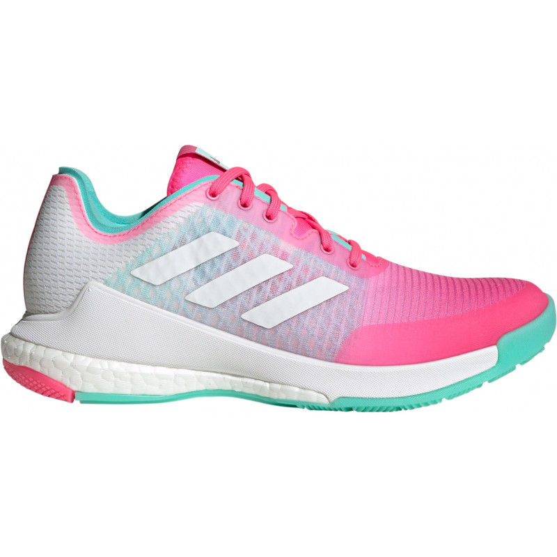 adidas crazyflight femme rose blanc vert