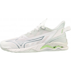 mizuno wave mirage 5 blanc vert gris