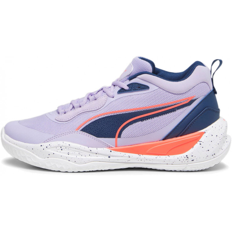 puma playmaker pro splatter femme violet