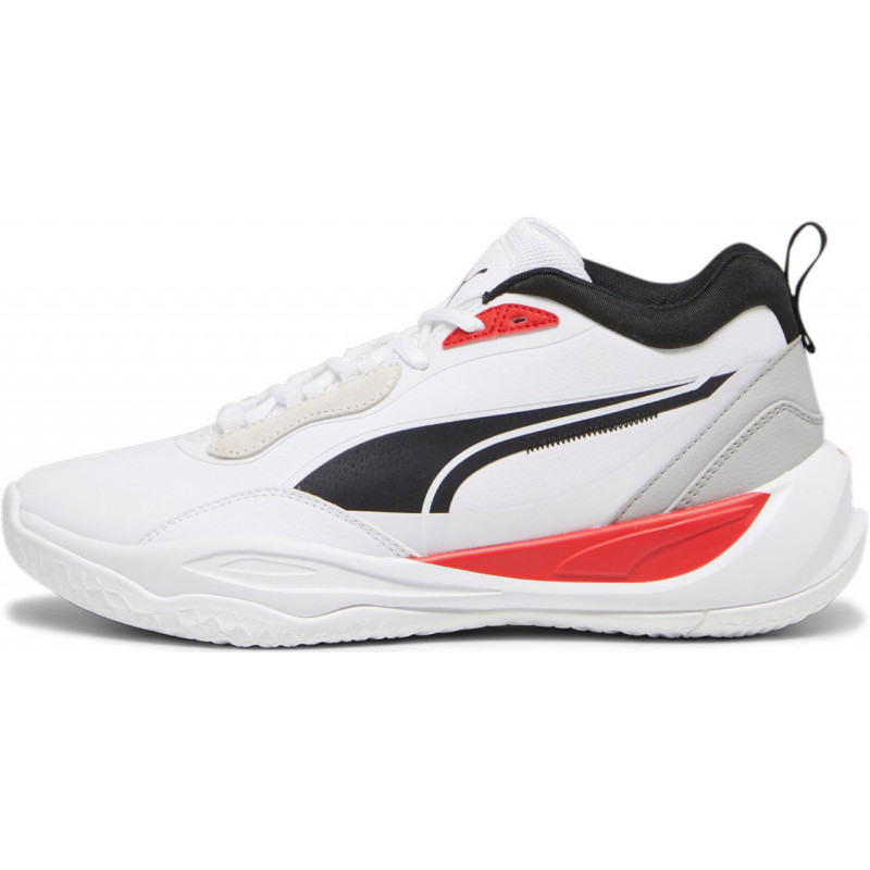 puma playmaker pro plus blanc noir rouge