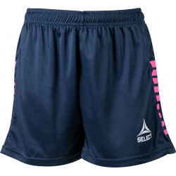 select short zebra femme rose bleu