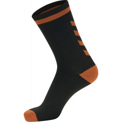 chaussettes hummel elite noir orange