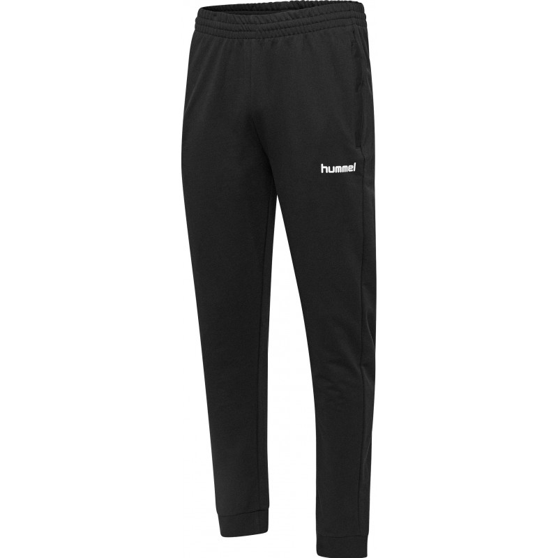 hummel pantalon jogging hmlgo coton noir