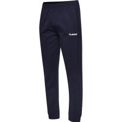 hummel pantalon jogging hmlgo coton marine