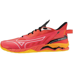 mizuno wave mirage 5 rouge jaune orange noir blanc