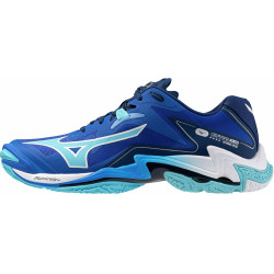 mizuno wave lightning Z8 bleu blanc