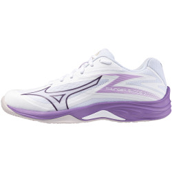 mizuno thunder blade z femme blanc violet