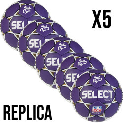 Lot 5 ballons select ultimate replica lnh 2024 2025 violet
