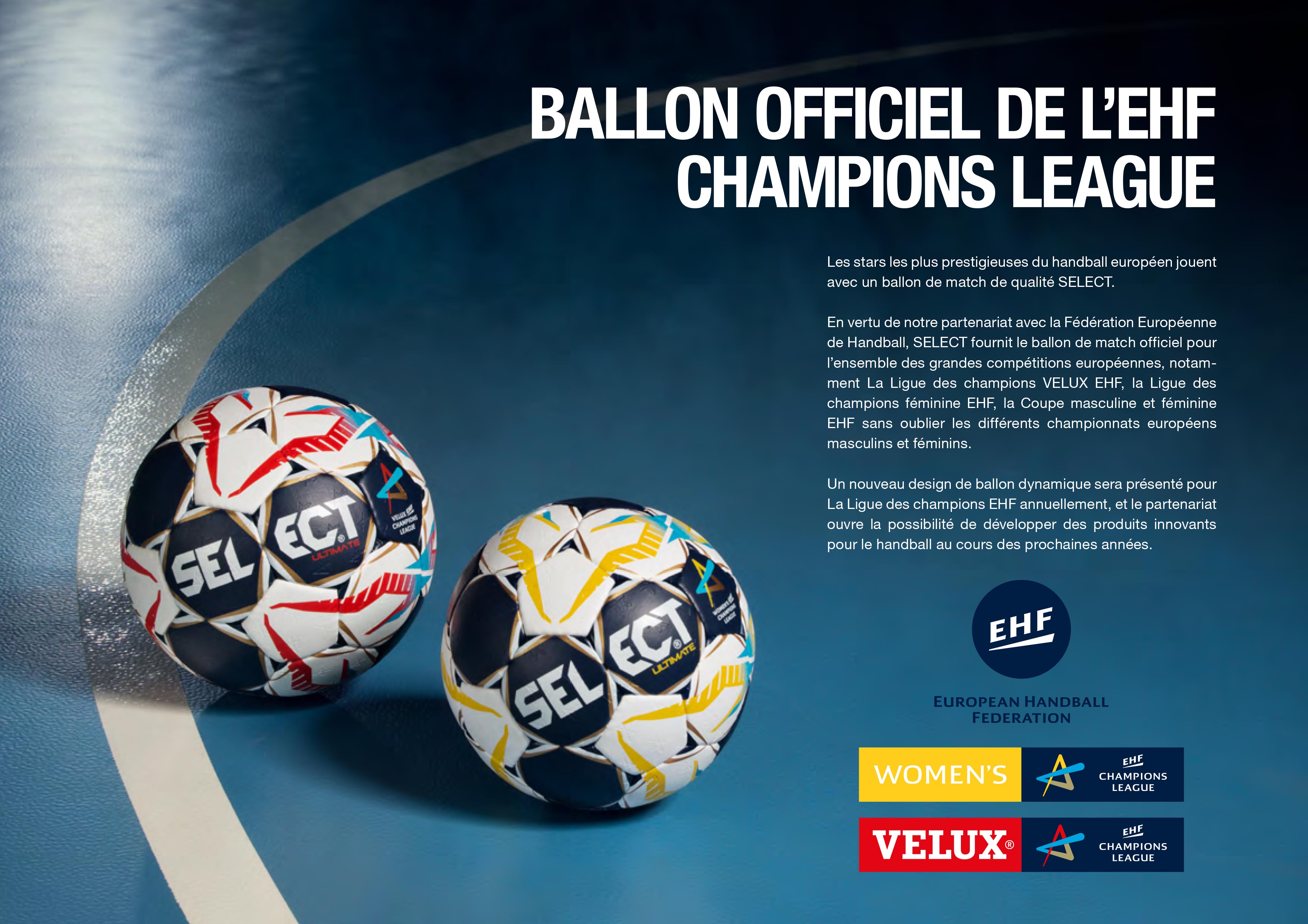 Ballon Ligue des Champions de Handball Femme
